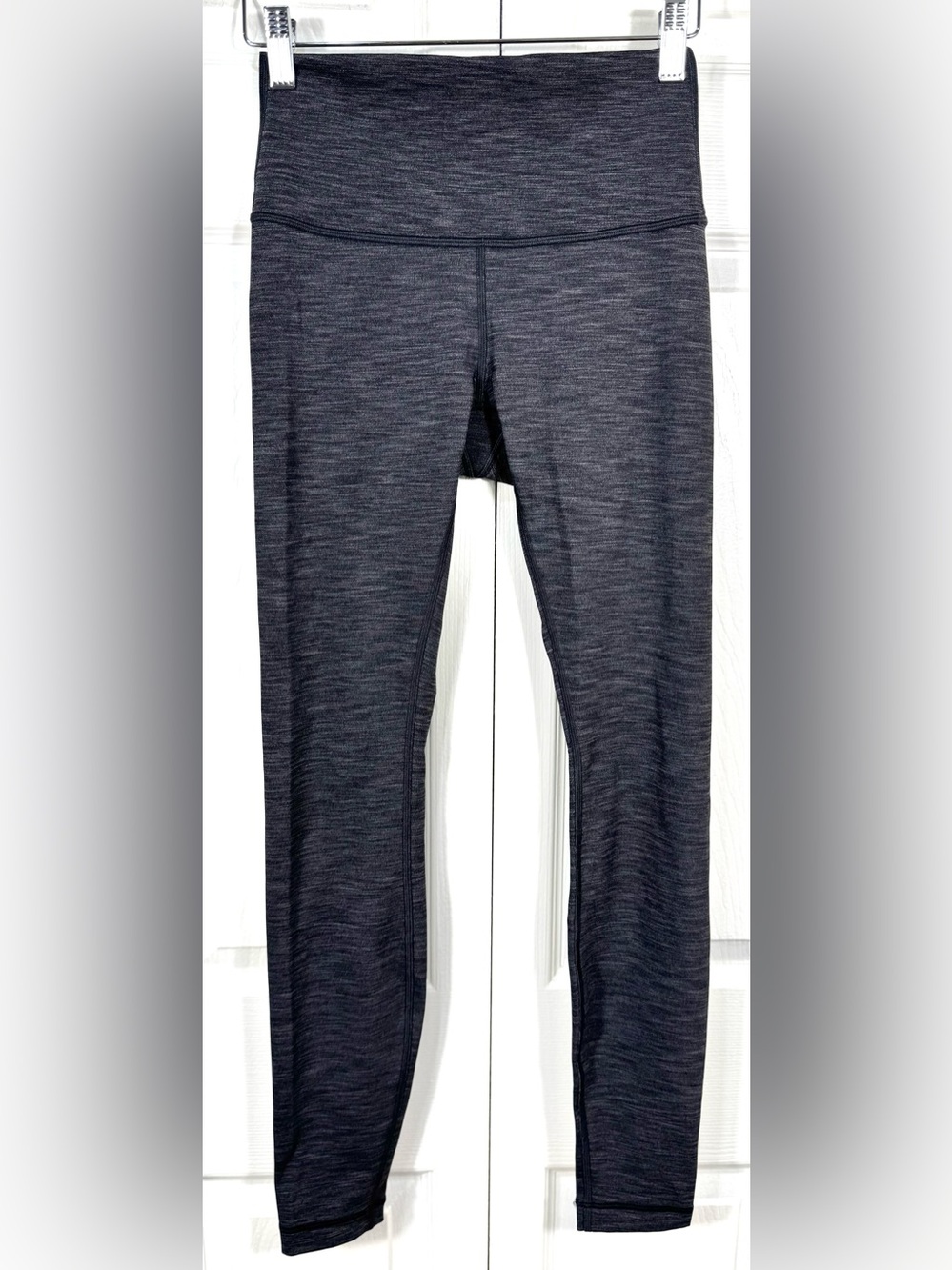 Lululemon Wunder Under High Rise Leggings Heathered Dark Gray Size 4
